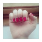 Pink nails