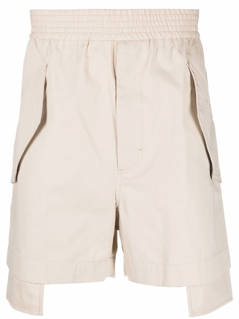 1017 ALYX 9SM Gerade Bermudas im Layering-Look - Nude von 1017 ALYX 9SM