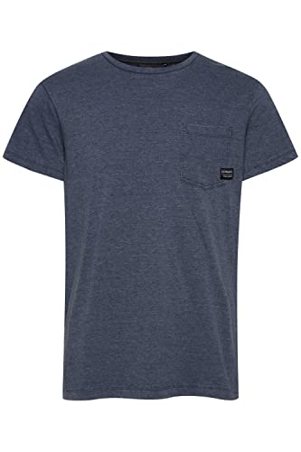 11 Project PRLewi Herren T-Shirt Kurzarm Shirt mit Burn-Out-Waschung, Größe:3XL, Farbe:Dress Blues (194024) von 11 Project