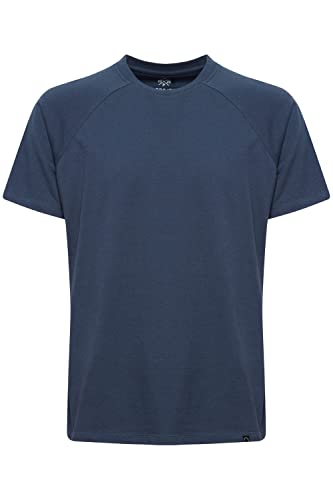 11 Project PRNobbi Herren T-Shirt Kurzarm Shirt Basic Raglanärmel Hochwertige Baumwoll-Qualität Regular Fit, Größe:S, Farbe:Dress Blues (194024) von 11 Project