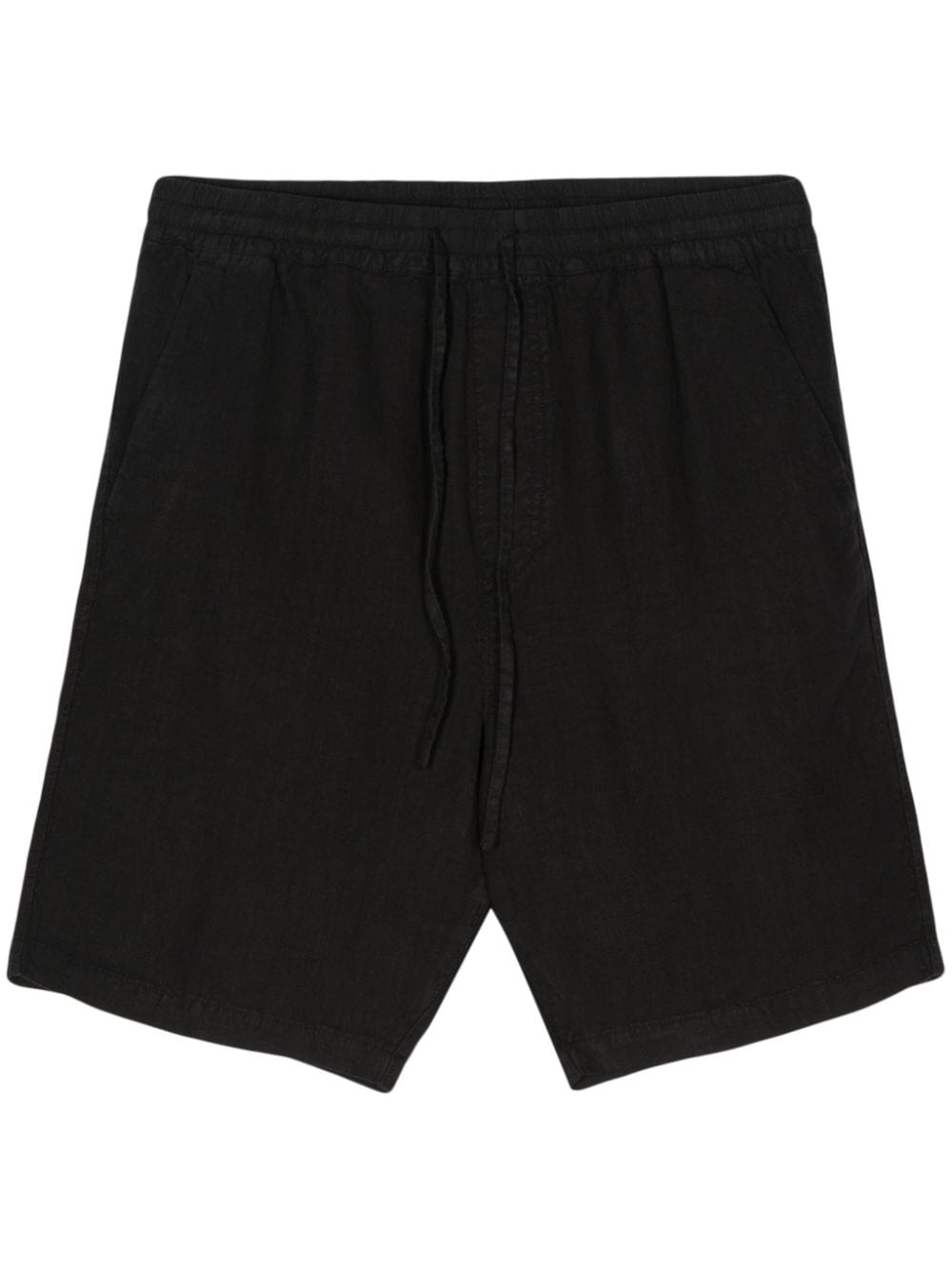 120% Lino Bermudas aus Leinen - Schwarz von 120% Lino