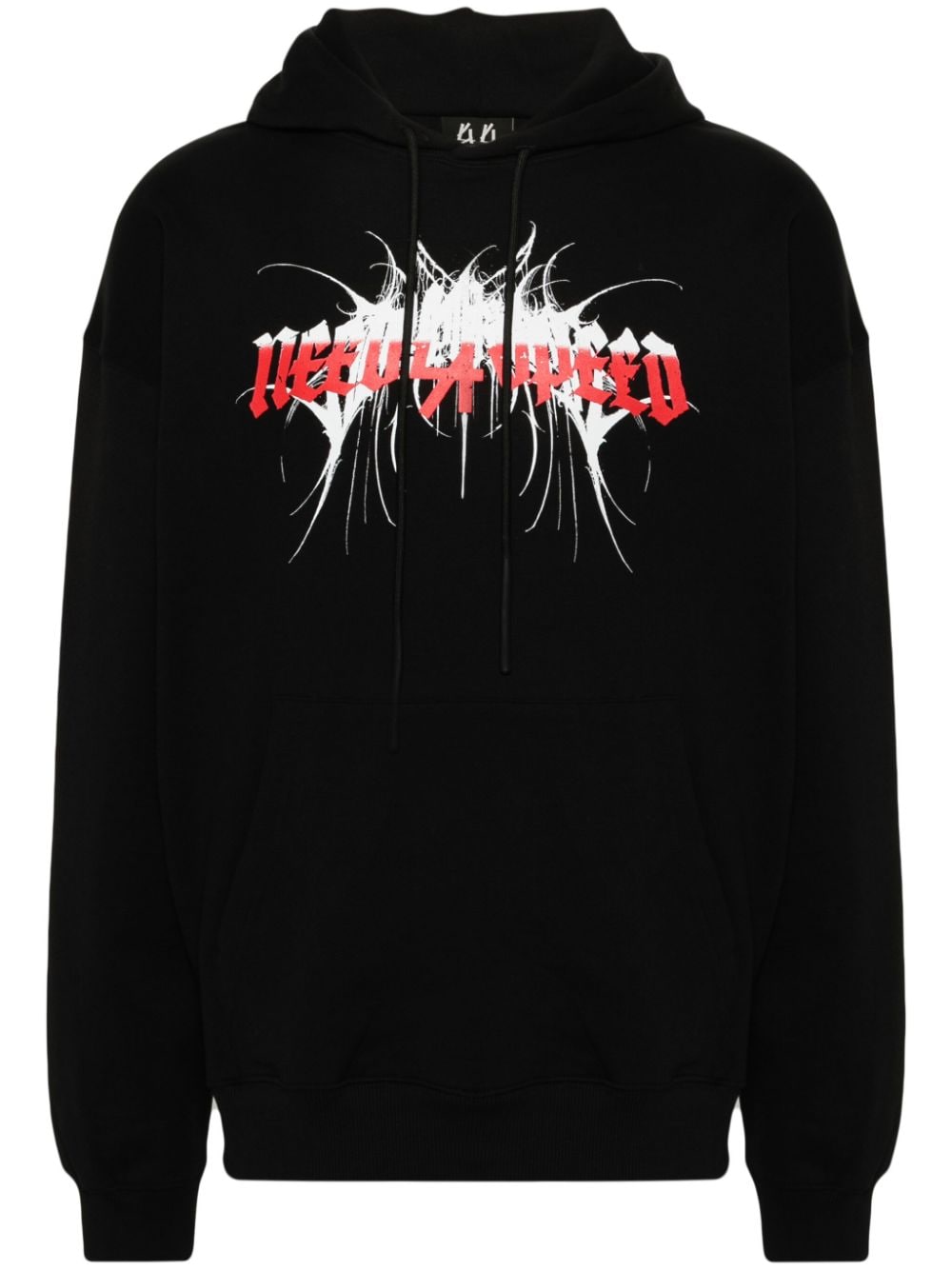 44 LABEL GROUP Hoodie mit Speed Demon-Logo - Schwarz von 44 LABEL GROUP