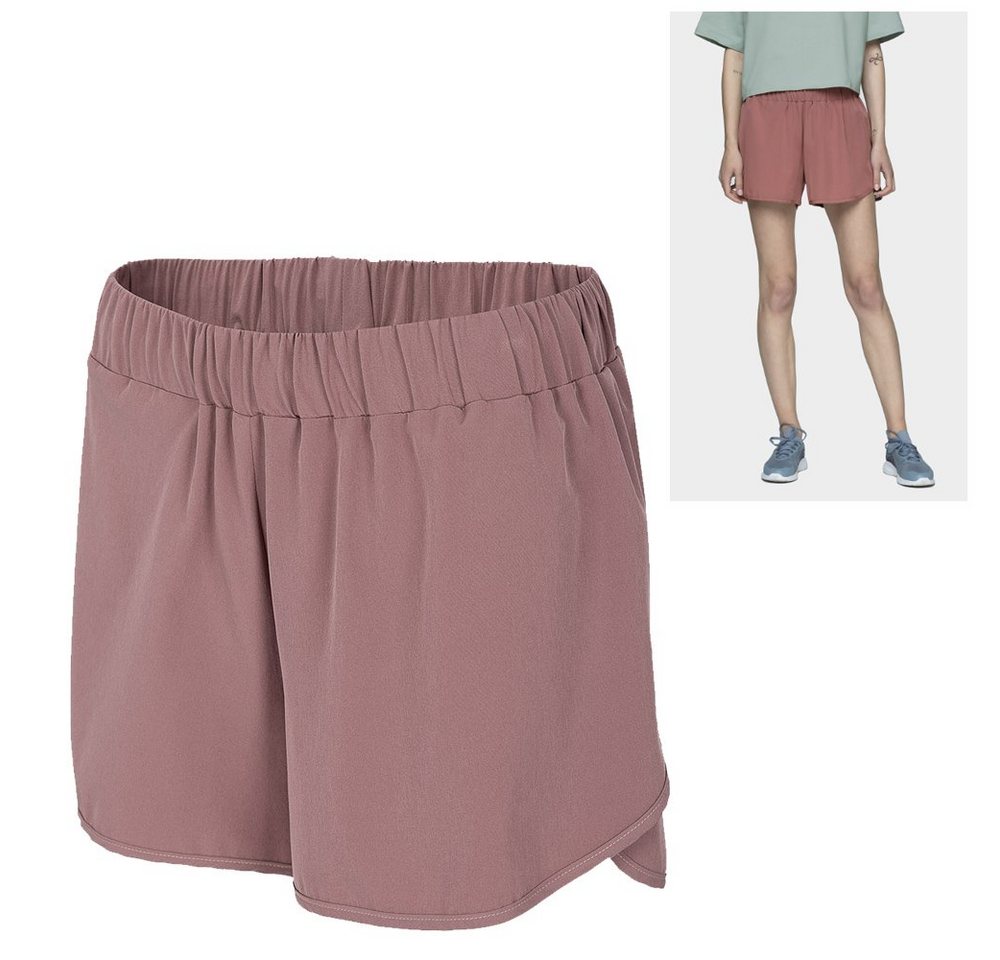4F Leggings Outhorn - Damen Sport Short kurze Hose, burgundy 4F Leggings Outhorn - Damen Sport Short kurze Hose, burgundy von 4F