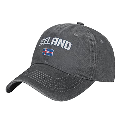 501 Damen Herren Baseball Kappe Mütze Island-Flagge Cooler Isländer Baseballmütze Baumwolle Baseball Kappen Reine Farbe Trucker Kappe Für Golf Laufen Kletter von 501