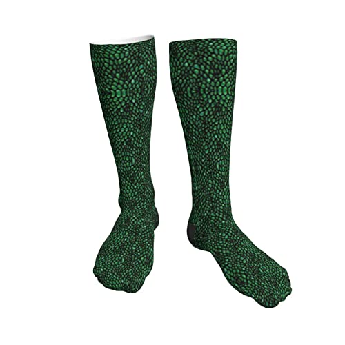 501 Grüne Drachenschuppen Aus Glas Damen Herren Trekkingsocken Haltbarkeit Sportsocken Antiblasen Thermosocken Wintersocken Für Fitness Outdoor Laufen von 501