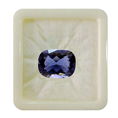 55Carat echter zertifizierter Iolith-Edelstein, 8,25 Carat, 7,5 Carat rechteckige Kissenform, Astrologie, Neeli, Geburtsstein, Chakra, Heilung, Shukra, Stein, Kunst- und Bastelbedarf 55Carat echter zertifizierter Iolith-Edelstein, 8,25 Carat, 7,5 Carat rechteckige Kissenform, Astrologie, Neeli, Geburtsstein, Chakra, Heilung, Shukra, Stein, Kunst- und Bastelbedarf von 55Carat