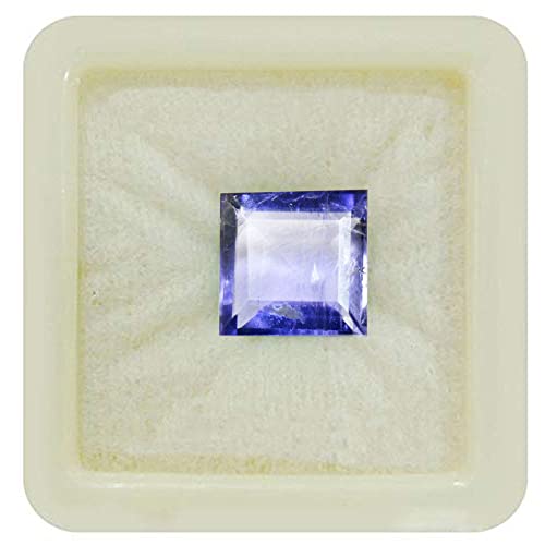 55Carat natürlicher zertifizierter Iolith-Edelstein, loser Edelstein, 8,25 Carat, 7,5 Carat quadratische Form, Neeli-Geburtsstein, Chakra-Heilstein, Shukra-Stein, Kunst- und Bastelbedarf 55Carat natürlicher zertifizierter Iolith-Edelstein, loser Edelstein, 8,25 Carat, 7,5 Carat quadratische Form, Neeli-Geburtsstein, Chakra-Heilstein, Shukra-Stein, Kunst- und Bastelbedarf von 55Carat