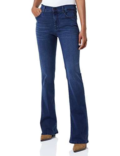 7 For All Mankind Damen Bootcut Bair Eco Jeans, Dark Blue, 25W / 25L EU von 7 For All Mankind