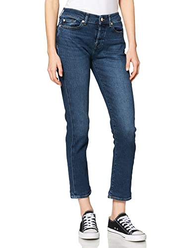 7 For All Mankind Damen JSDSA910SY Jeans, Dark Blue, 28 von 7 For All Mankind