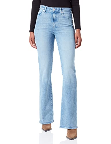 7 For All Mankind Damen Jsqnc120bi Jeans, Light Blue, 30W EU von 7 For All Mankind