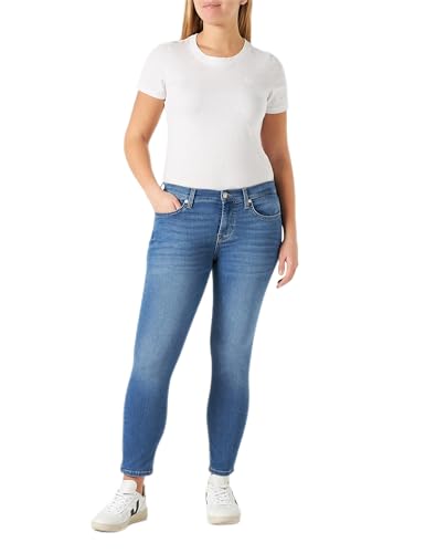 7 For All Mankind Damen Jsvuc460 Jeans, Light Blue, 25 EU von 7 For All Mankind