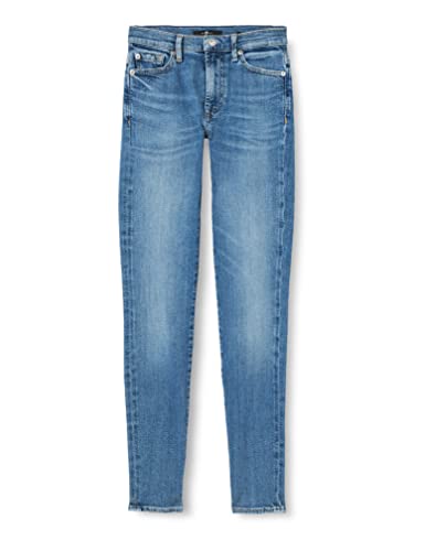 7 For All Mankind Damen Jswzc120 Jeans, Light Blue, 24 EU von 7 For All Mankind