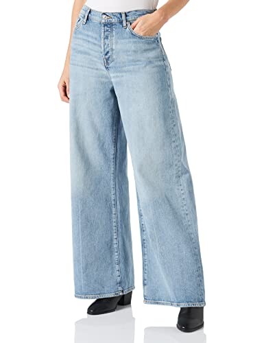 7 For All Mankind Damen Jszoc100 Jeans, Light Blue, 28 EU von 7 For All Mankind