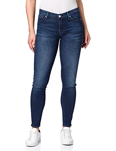 7 For All Mankind Damen The Skinny Dark Blue Jeans, Dark Blue, 28W 30L EU von 7 For All Mankind