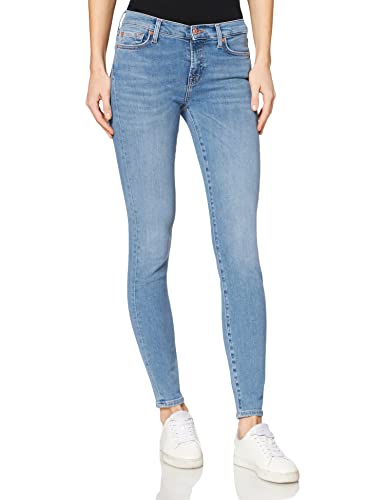 7 For All Mankind Damen The Skinny Jeans, Blau (Light Blue SP), 30 von 7 For All Mankind