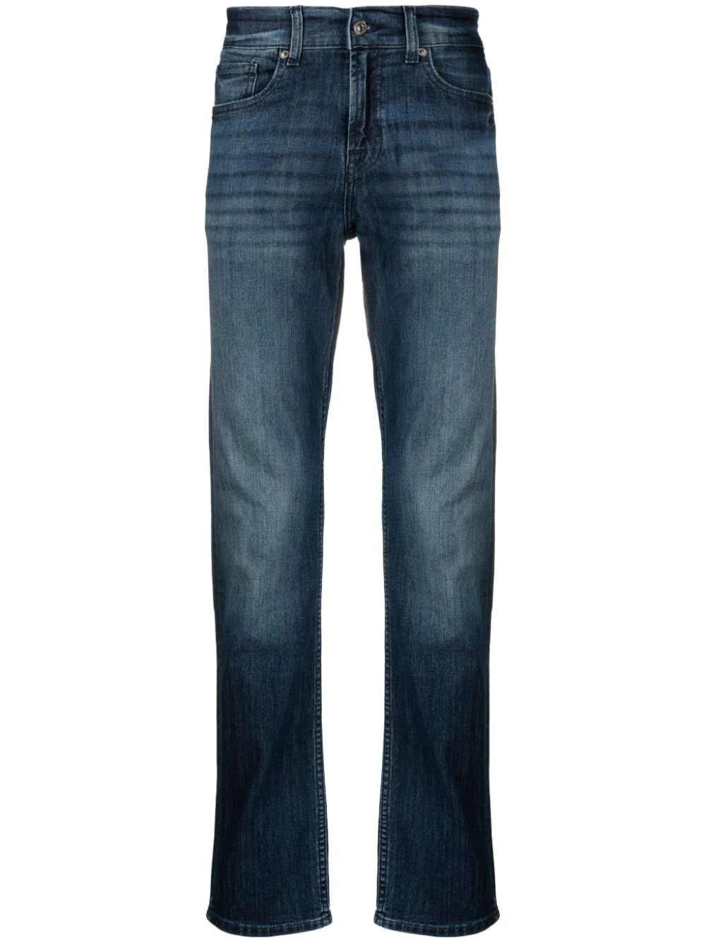 7 For All Mankind Headway Slim-Fit-Jeans - Blau von 7 For All Mankind