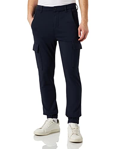 7 For All Mankind Herren Cargo Chino Double Knit Pants, Dark Blue, 33 EU von 7 For All Mankind