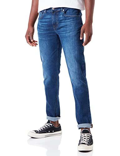 7 For All Mankind Herren Jsmxc120 Jeans, Dark Blue, 28 EU von 7 For All Mankind