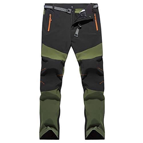 7VSTOHS Herren Outdoor Frühjahrs-Wanderhose Atmungsaktive Leichte Wanderhose Klettern Reiten Freizeithose Arbeitshose von 7VSTOHS