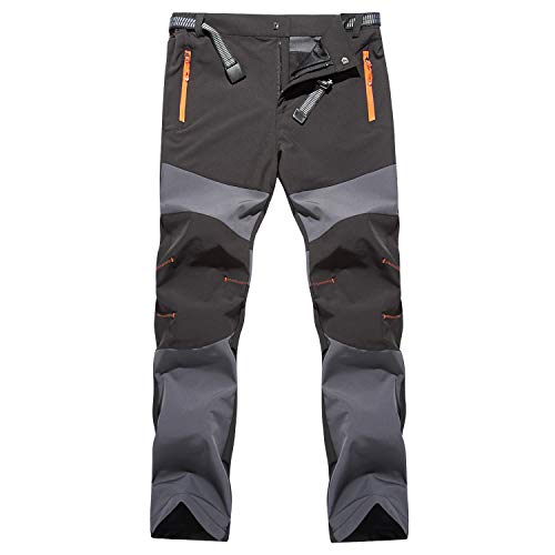 7VSTOHS Herren Outdoor Frühjahrs-Wanderhose Atmungsaktive Leichte Wanderhose Klettern Reiten Freizeithose Arbeitshose von 7VSTOHS