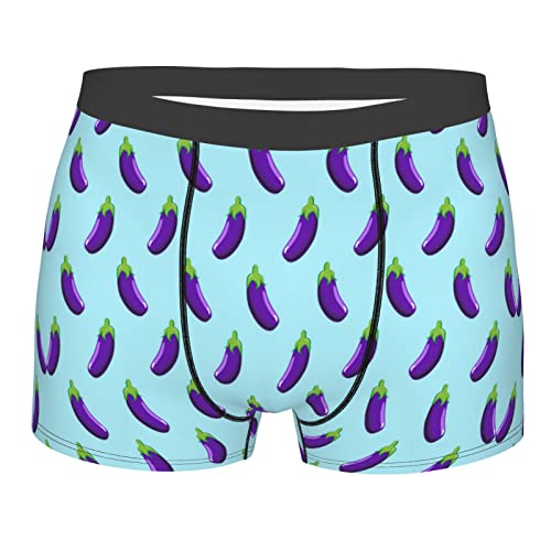 850 Männer Unterwäsche Aubergine Lila Herren Boxershorts Schnelltrocknende,Fitted Herren Boxer Atmungsaktive,Elastische Sportliche Retroshorts M von 850