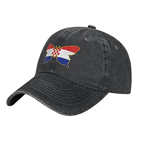 874 Baseballkappe Flagge Von Kroatien Unisex Basecap Unisex Baseball Kappe Verstellbare Baseball Mützen Für Distressed Stickerei Cap Wandern Cotton Basecap von 874