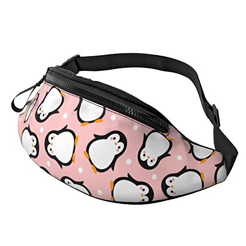 Gürteltasche Süßer Pinguin Unisex Lauftasche Stylisch,Mode Hüfttasche Für Wandern Reisen Herren 14X35Cm von 874