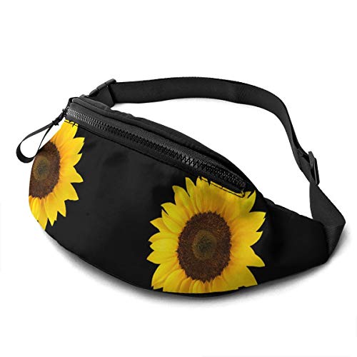 Handytasche Tasche Gelbe Sonnenblume Unisex Bauchtasche Mode,Große Kapazität Hüfttaschen Für Geschenke Aktivitäten Herren 14X35Cm von 874