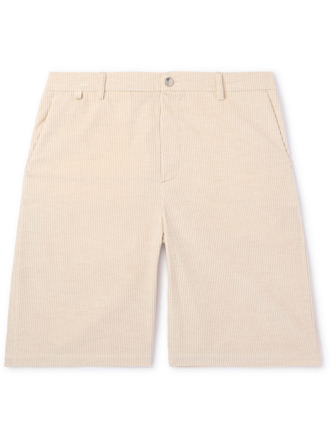 A Kind Of Guise - Dejan Cotton-Corduroy Shorts - Men - White - IT 44 von A Kind Of Guise