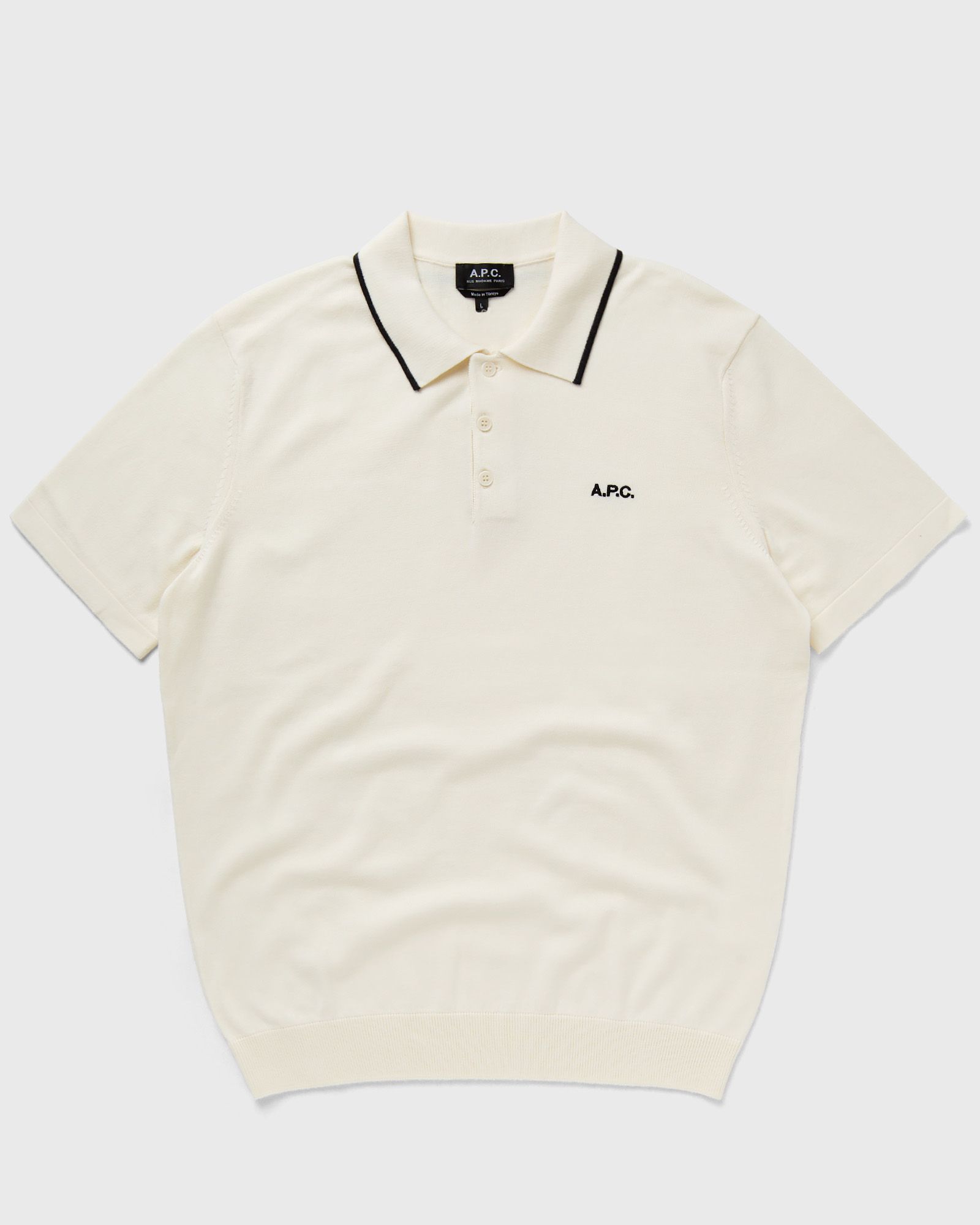 A.P.C. Polo fynn men Polos white in Größe:L von A.P.C.