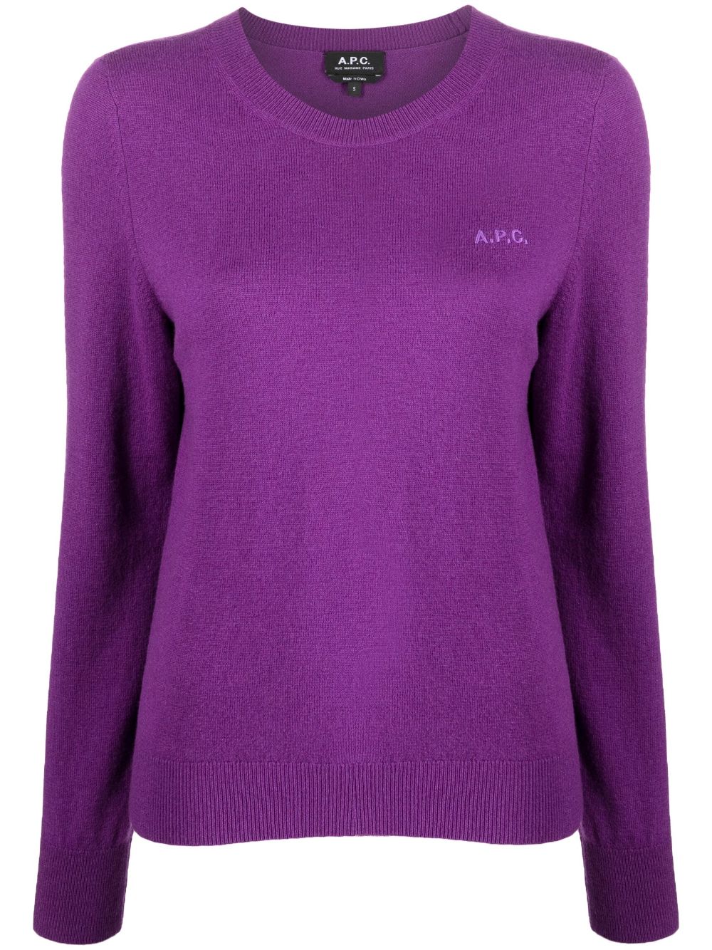 A.P.C. Pullover aus Schurwolle - Violett von A.P.C.