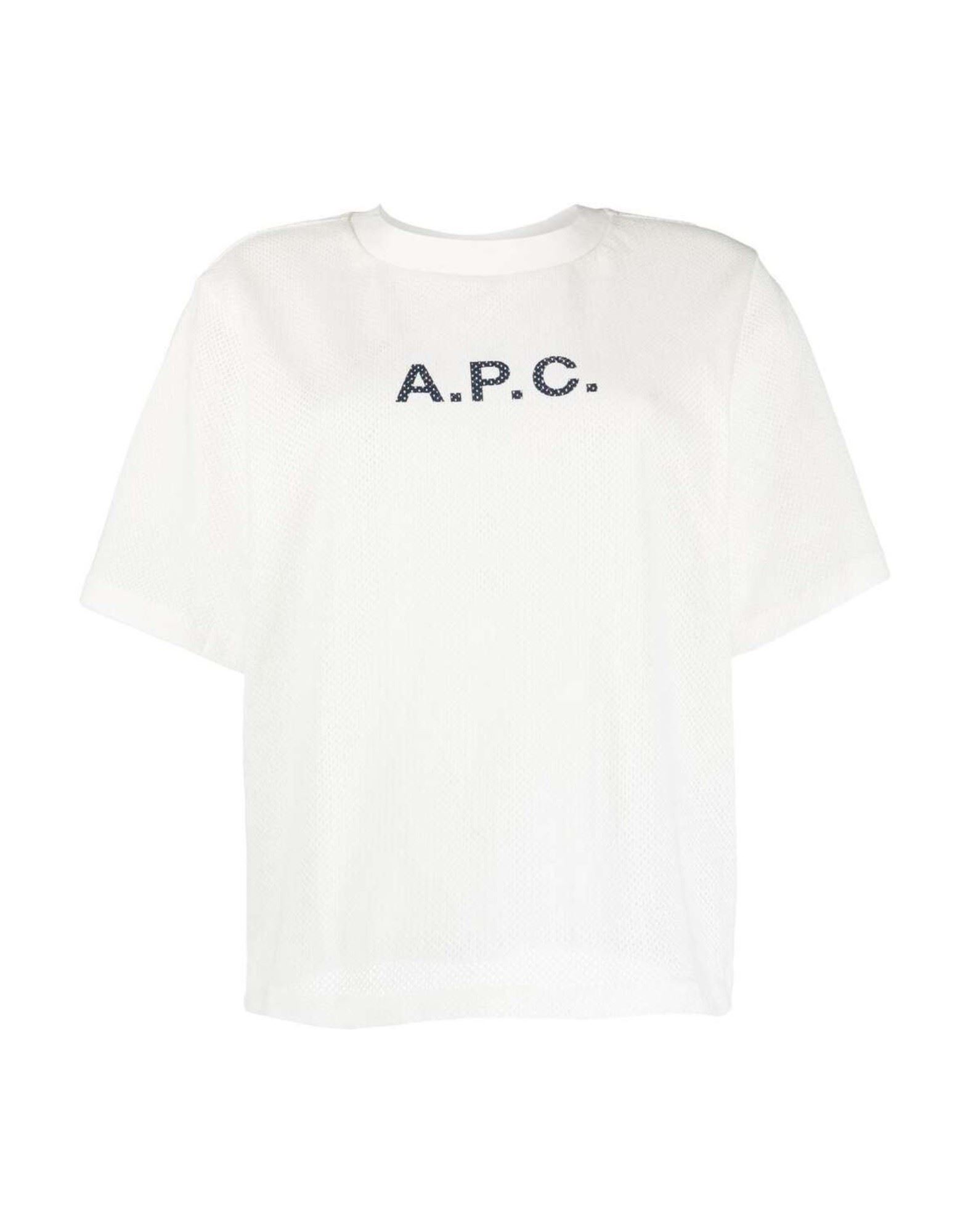 A.P.C. T-shirts Damen Elfenbein von A.P.C.