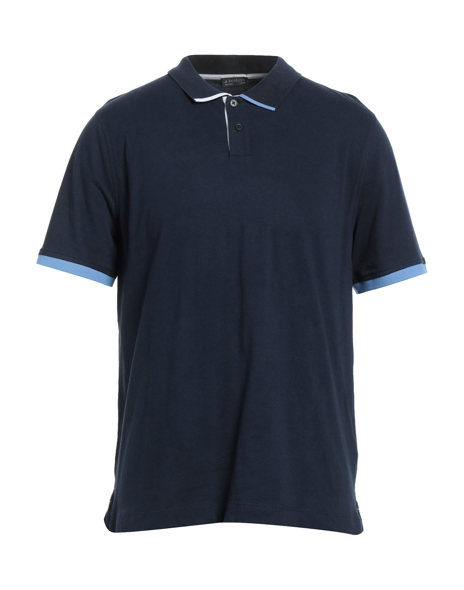 A.TESTONI Poloshirt Herren Marineblau von A.TESTONI