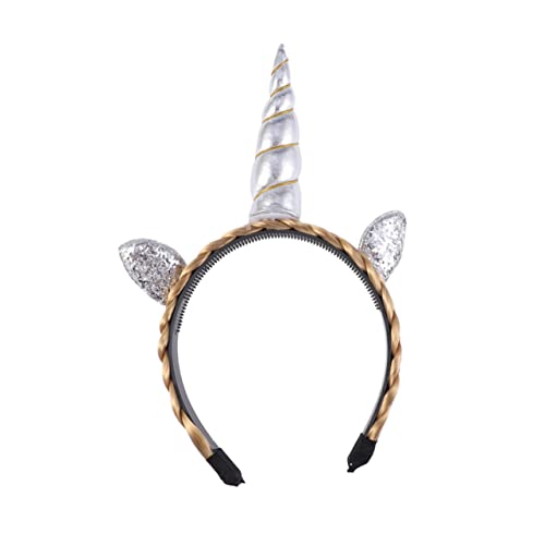 ABOOFAN Haarschmuck Einhorn-kopfbedeckung Party-haare Schal Halloween Kind Stirnband von ABOOFAN