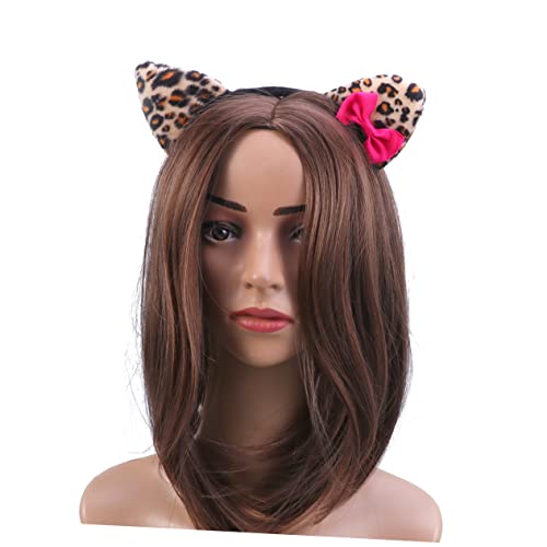 ABOOFAN Stirnbänder Mit Tierohren Weihnachtshaarband Süßes Modisches Haarband Fuchsohren Für Frauen Katze Cosplay Stirnband Fuchs-cosplay Katzenhaarband Halloween Kind Katze Fuchs von ABOOFAN