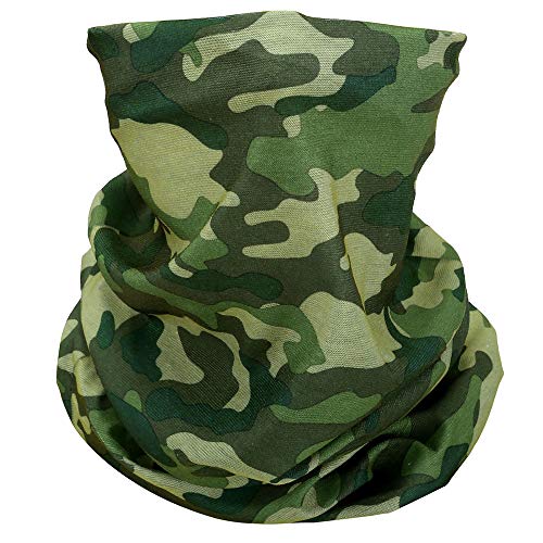 ACBungji Multifunktionstuch Gesichtsmaske Motorradmaske Sturmmaske Maske für Motorrad Ski Snowboard Snowboard Paintball Fahrrad Bergsteigen Trekking Skateboarden Angeln Camouflage Herren 60505 von ACBungji