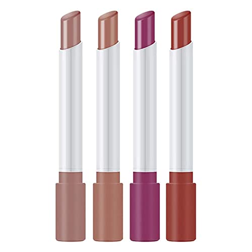 Gloss Sets Change Gift Velvet-Lip Long Of Temperature Set For Women 4 Lipsticks Lasting Polarized Lipstick Lipstick Set Matte Moisturizer Lipstick Lipgloss Base Vegan (B, One Size) von ACemt