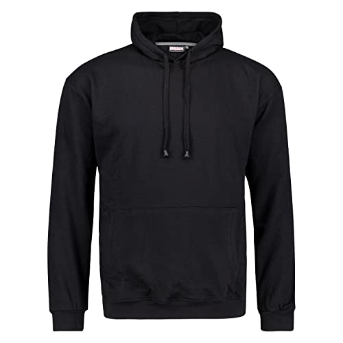 ADAMO Kapuzensweatshirt Herren Tall FIT Serie ''Atlanta'' in Langgrößen MT-5XLT, Größe:3XLT, Farbe:Schwarz' von ADAMO