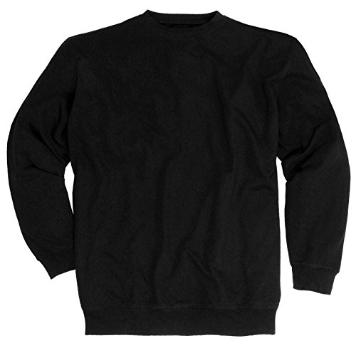 ADAMO Sweatshirt Athen in Übergrößen schwarz by 14XL, Größe:6XL von ADAMO