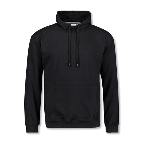 ADAMO Sweatshirt Athen in schwarz bis Übergröße 14XL Herren mit Kapuze, Größe:3XL von ADAMO