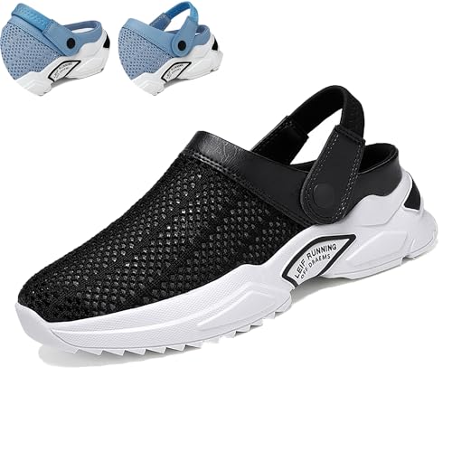 ADFUGE Jerrycherries Orthopedic Shoes, Mens Orthopedic Sandals, Jerry Cherries Shoes Orthopedic Beach Sandals for Men (Black,41) von ADFUGE