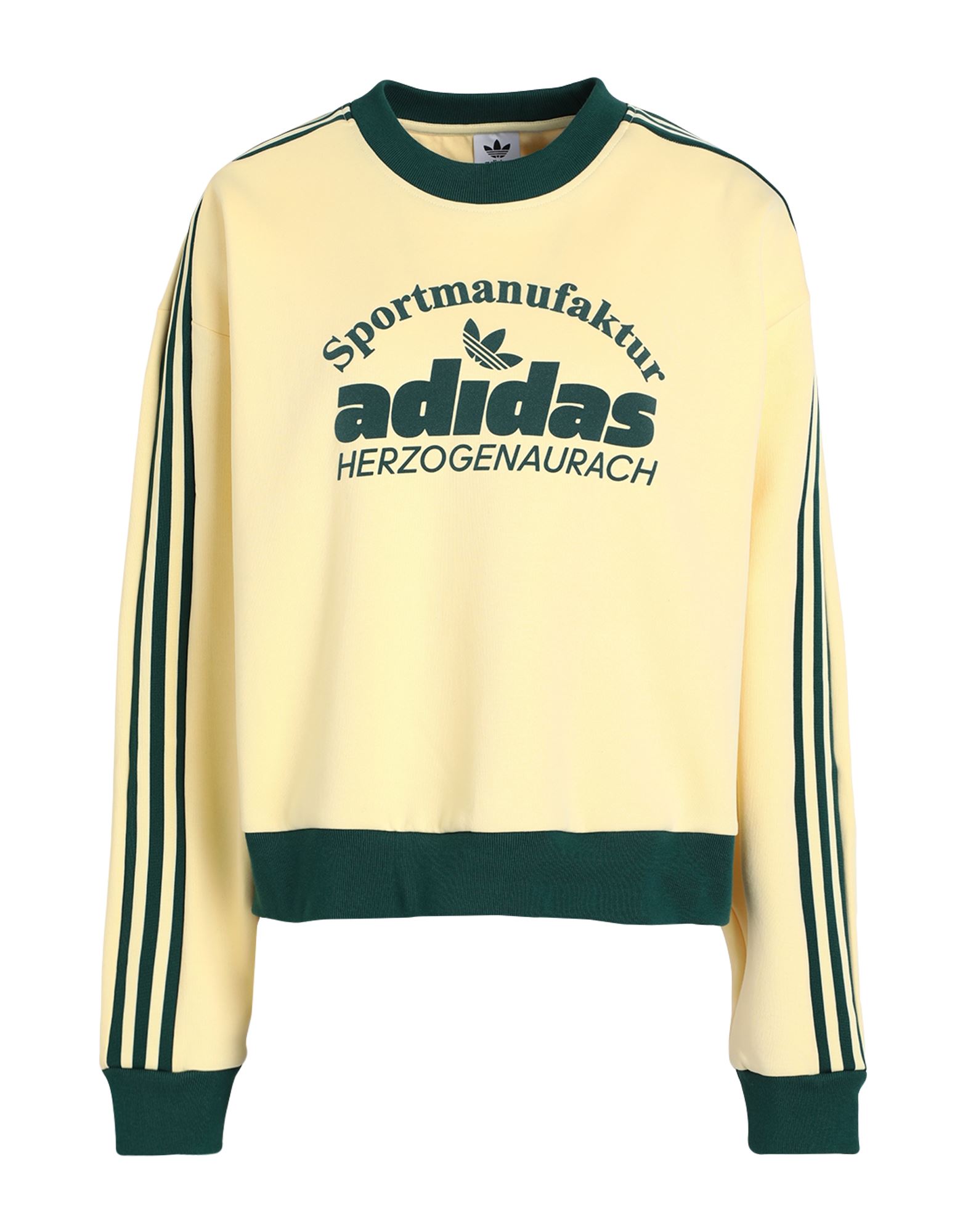 ADIDAS ORIGINALS Sweatshirt Damen Hellgelb von ADIDAS ORIGINALS