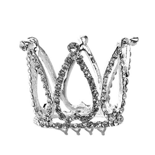 ADOCARN Haarspangen für Blumenmädchen Haarbänder Haargummis für Kinder Haargummis für Mädchen Kinder Tiara haarschmuck Blumenmädchen Haarschleife Hochzeit Haarband Krone Stirnband Kamm von ADOCARN