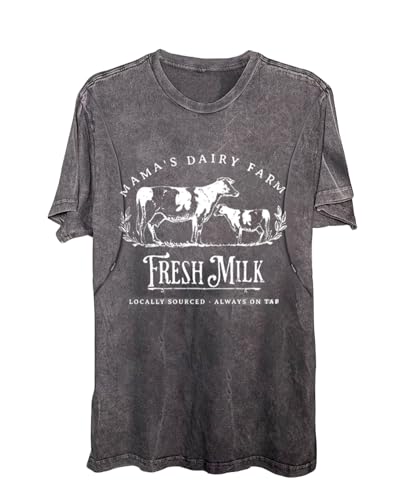 Komfort-Stillshirts für Damen, Reißverschluss, Still-Top, Causal Distressed Acid Washed Umstands-T-Shirts, Grau, X-Groß Komfort-Stillshirts für Damen, Reißverschluss, Still-Top, Causal Distressed Acid Washed Umstands-T-Shirts, Grau, X-Groß von AEARGIV
