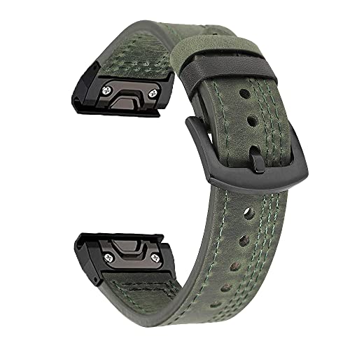 AEHON Lederarmband für Garmin Fenix 7 7X 5/5X Plus/6/6X Pro/MK1/935 Smart-Armband 22 26 mm, schnell anzubringen, Armband, For 935 945, Achat von AEHON