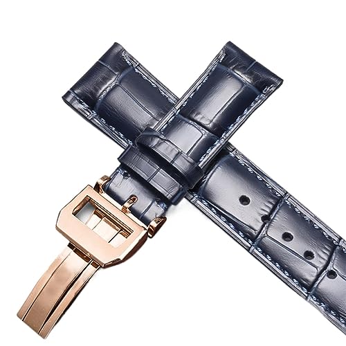 AEHON Uhrenarmband für IWC Pilotuhren Portofino Portugieser Herren Armband Uhr Zubehör Echtes Leder Uhrenarmband Uhr Gürtel Kette, 22 mm, Achat von AEHON