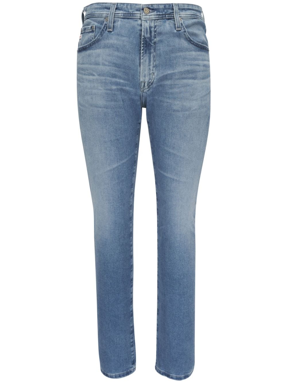 AG Jeans Halbhohe Slim-Fit-Jeans - Blau von AG Jeans