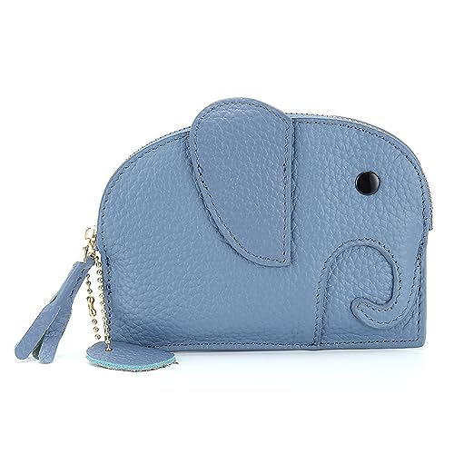 AGALUS Zero Wallet Elefant Mini Kreative Münztasche Mädchen Süß,Farbe1 von AGALUS