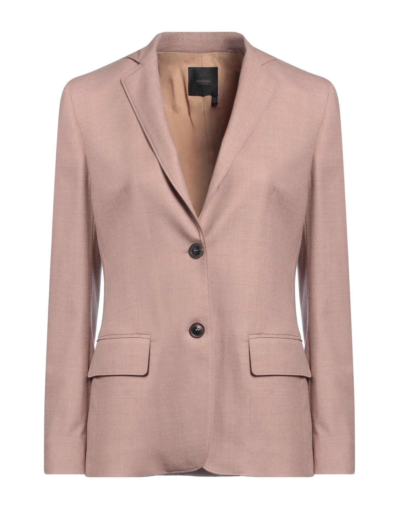 AGNONA Blazer Damen Hellrosa AGNONA Blazer Damen Hellrosa von AGNONA