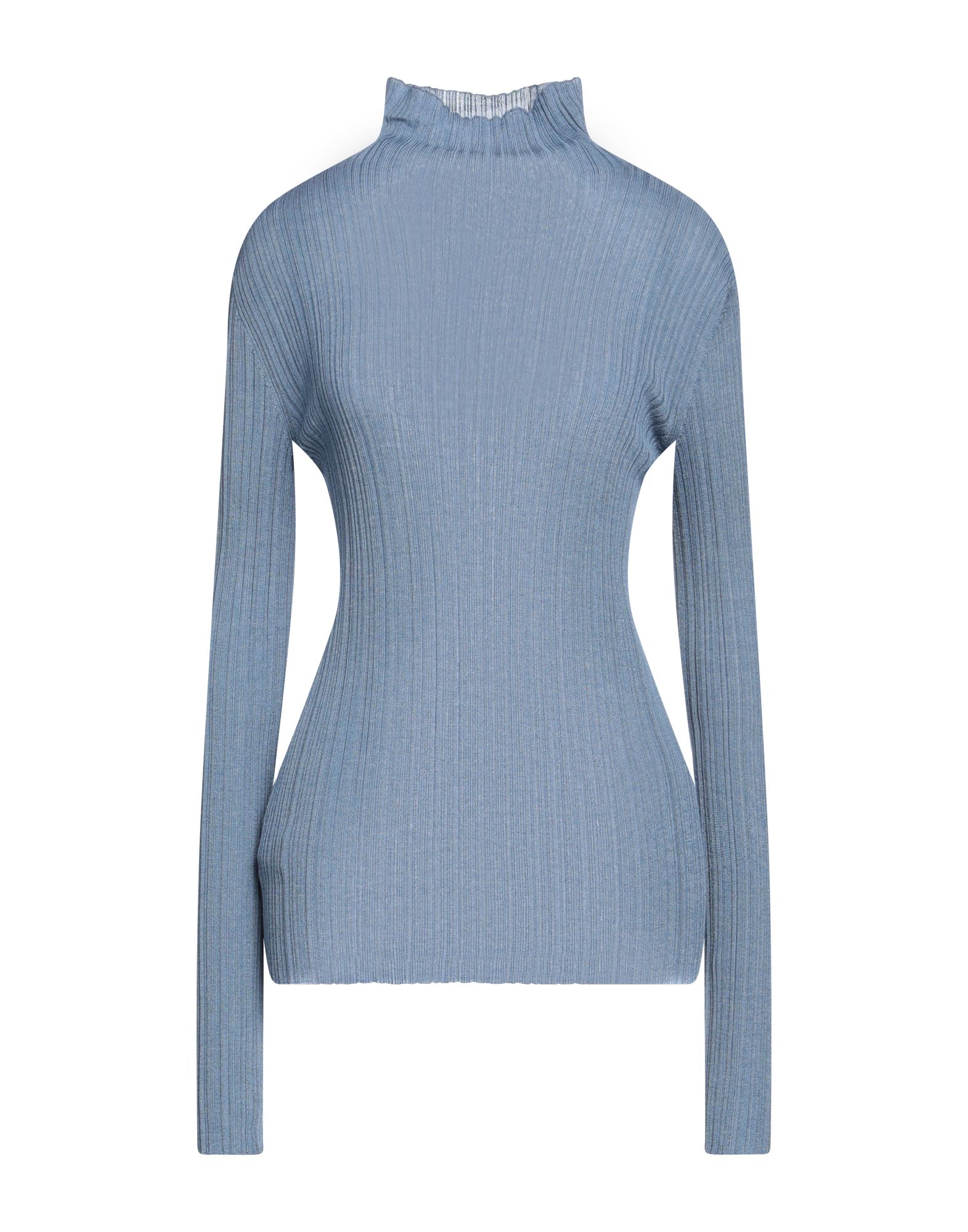 AGNONA Rollkragenpullover Damen Taubenblau von AGNONA